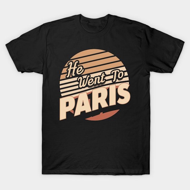 He went to Paris looking for answers T-Shirt by Moulezitouna